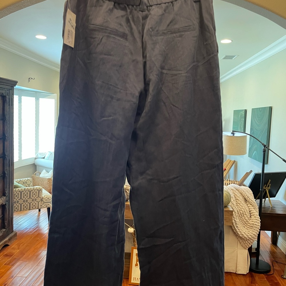 Women’s  Dark Blue High-Rise Chinos, -a new day